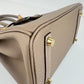 Birkin25 バーキン25 Etoupe エトープ GHW Mat ゴールド金具マット Stamp-K K刻