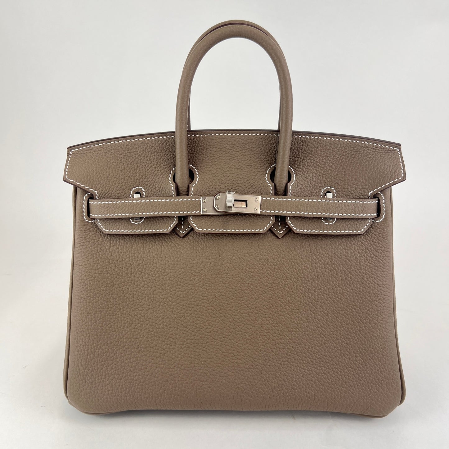Birkin25 バーキン25 Etoupe エトープ Togo トゴ PHW シルバー金具 Stamp-K K刻印