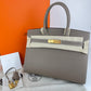 Birkin30 sellier バーキン30セリエ Stamp-W W刻印 Epsom エプソン Etoupe エトープ GHW ゴールド金具