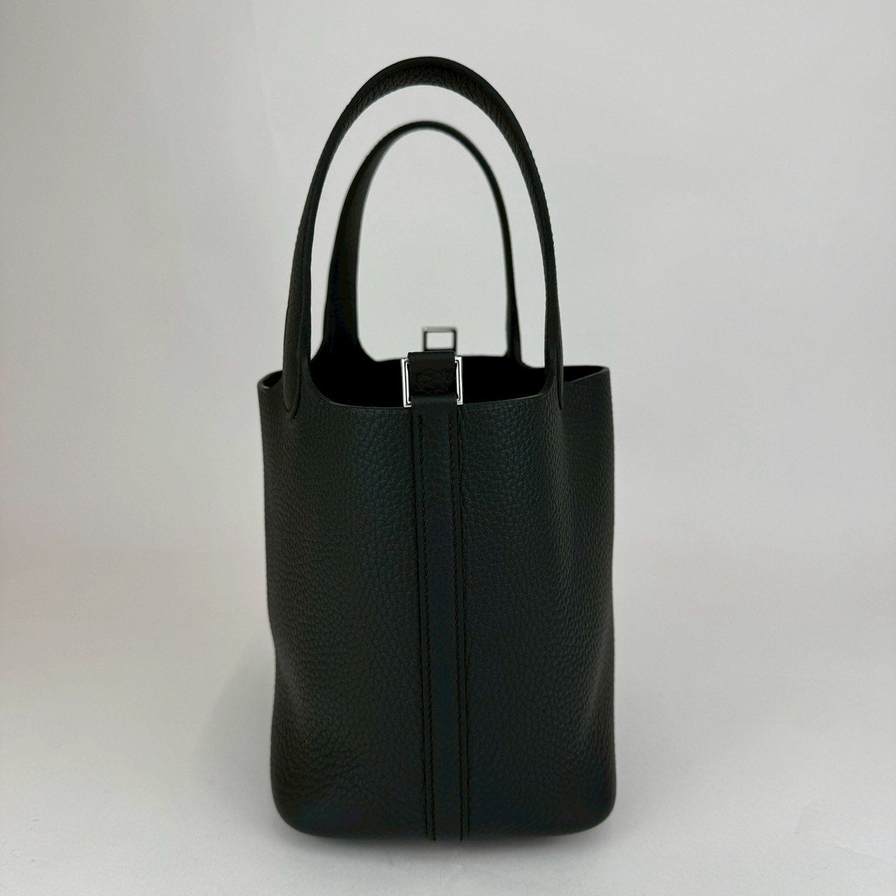 Picotin Lock PM ピコタンロック18 Black ブラック  PHW シルバー金具 Clemance クレマンス Stamp-K K刻印