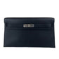 Kelly elan ケリーエラン Black ブラック Chevre シェーブル PHW シルバー金具 Stamp-B B刻印