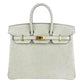 Birkin25 バーキン25 Beton ベトン　Ostrich オーストリッチ　Stamp-K K刻