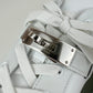 Sneaker DAY スニーカーデイ White ホワイト PHW シルバー金具 カーフスキン 42.5（26.5cm）