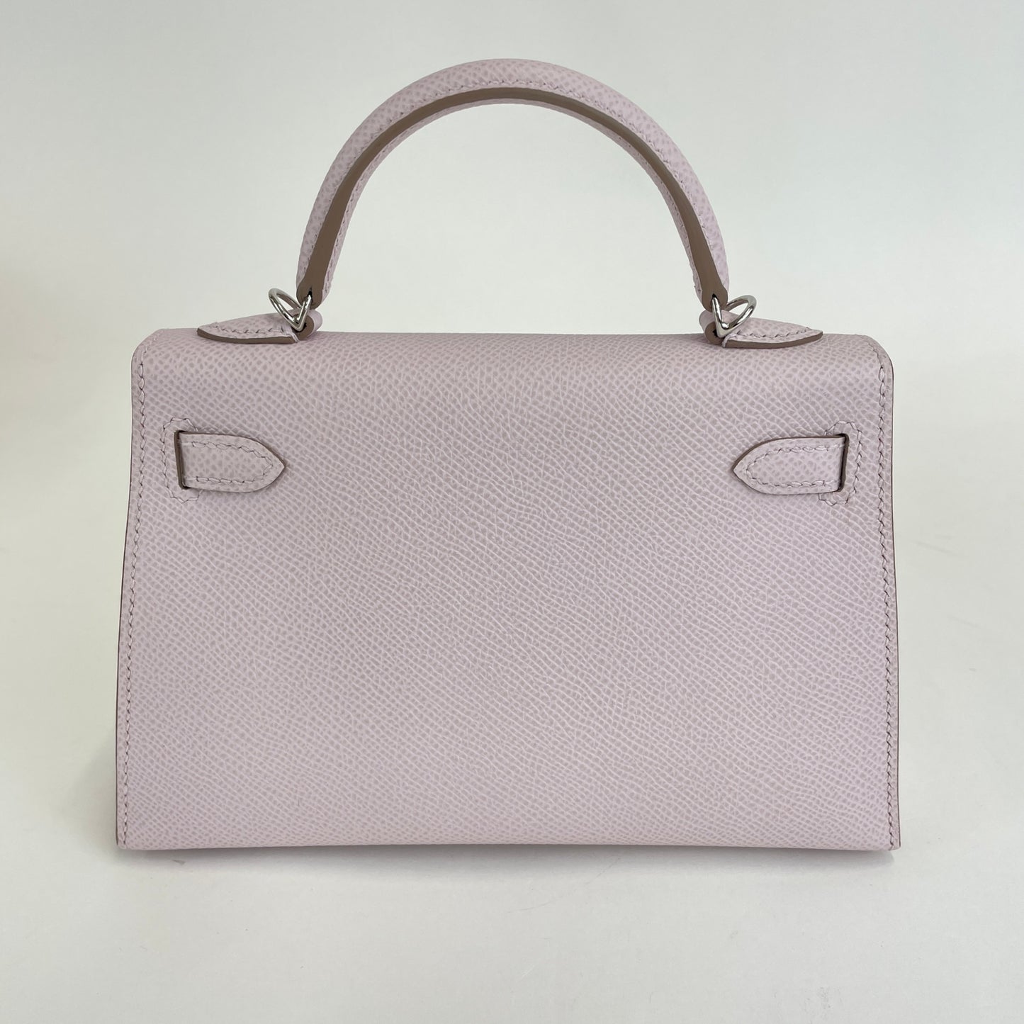 Mini kelly ミニケリー Mauve Sylvestre　モーヴシルベストル  PHW シルバー金具 Epsom エプソン Stamp-B B刻印