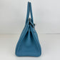 Birkin30 バーキン30 New blue jean ニューブルージン PHW シルバー金具 Stamp-W W刻印 Togo トゴ