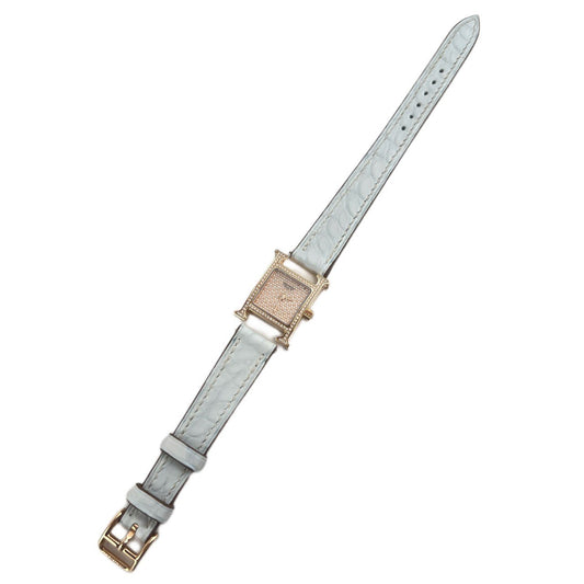 Heure H watch Mini model  diamond  Hウォッチミニ ダイヤモンド ゴールド 腕時計