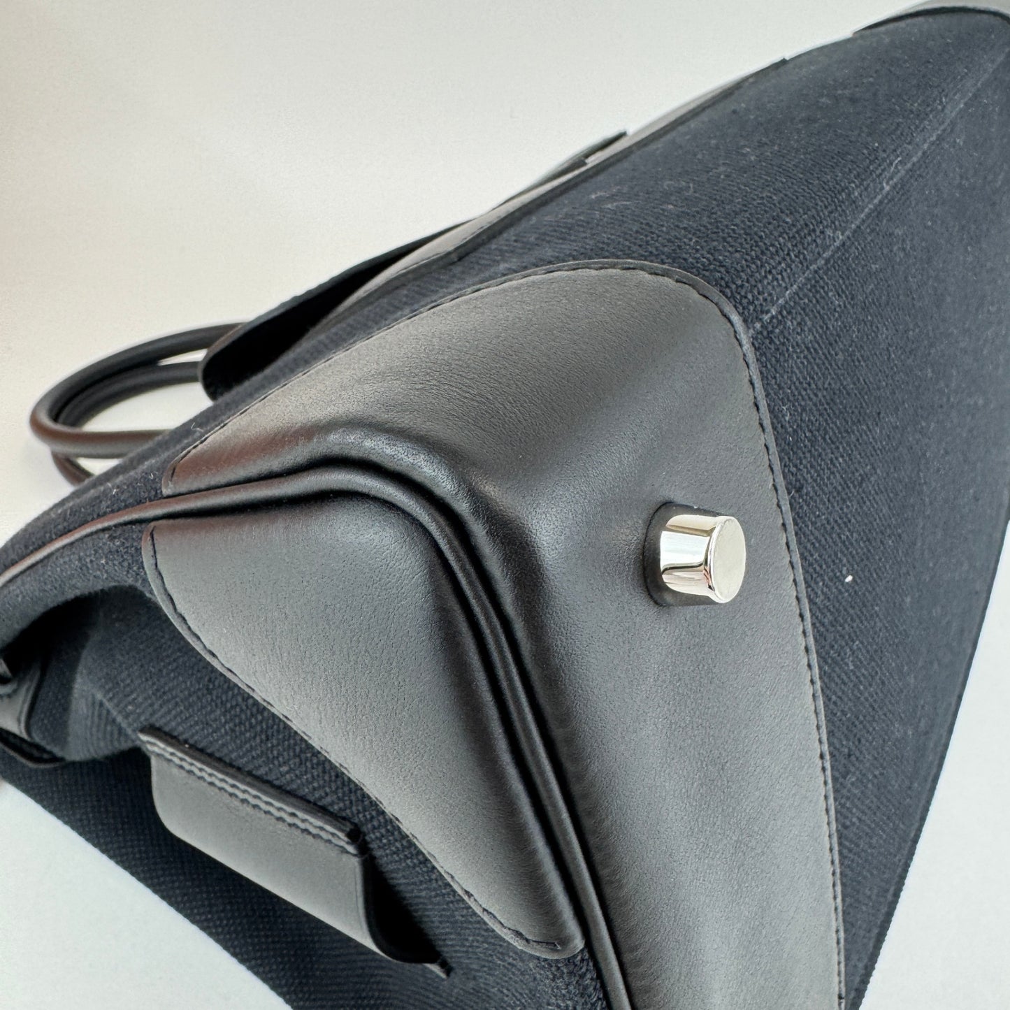 Birkin35 cargo バーキン35カーゴ　Black ブラック  PHW シルバー金具　Toile goelan/Swift　Stamp-W W刻印