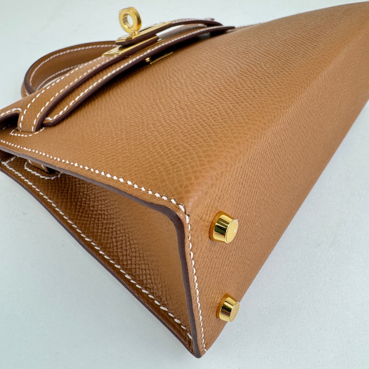 Mini kelly ミニケリー Stamp-K K刻印 Epsom エプソン Gold ゴールド GHW ゴールド金具