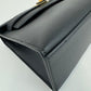 Pochette kelly ポシェットケリー Stamp-W W刻印 Swift スイフト Black ブラック GHW ゴールド金具