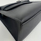 Pochette kelly ポシェットケリー Black ブラック SV金具 K刻 Swift スイフト