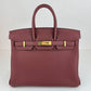 Birkin25 バーキン25 Rouge H ルージュアッシュ Togo トゴ GHW ゴールド金具 Stamp-K K刻印