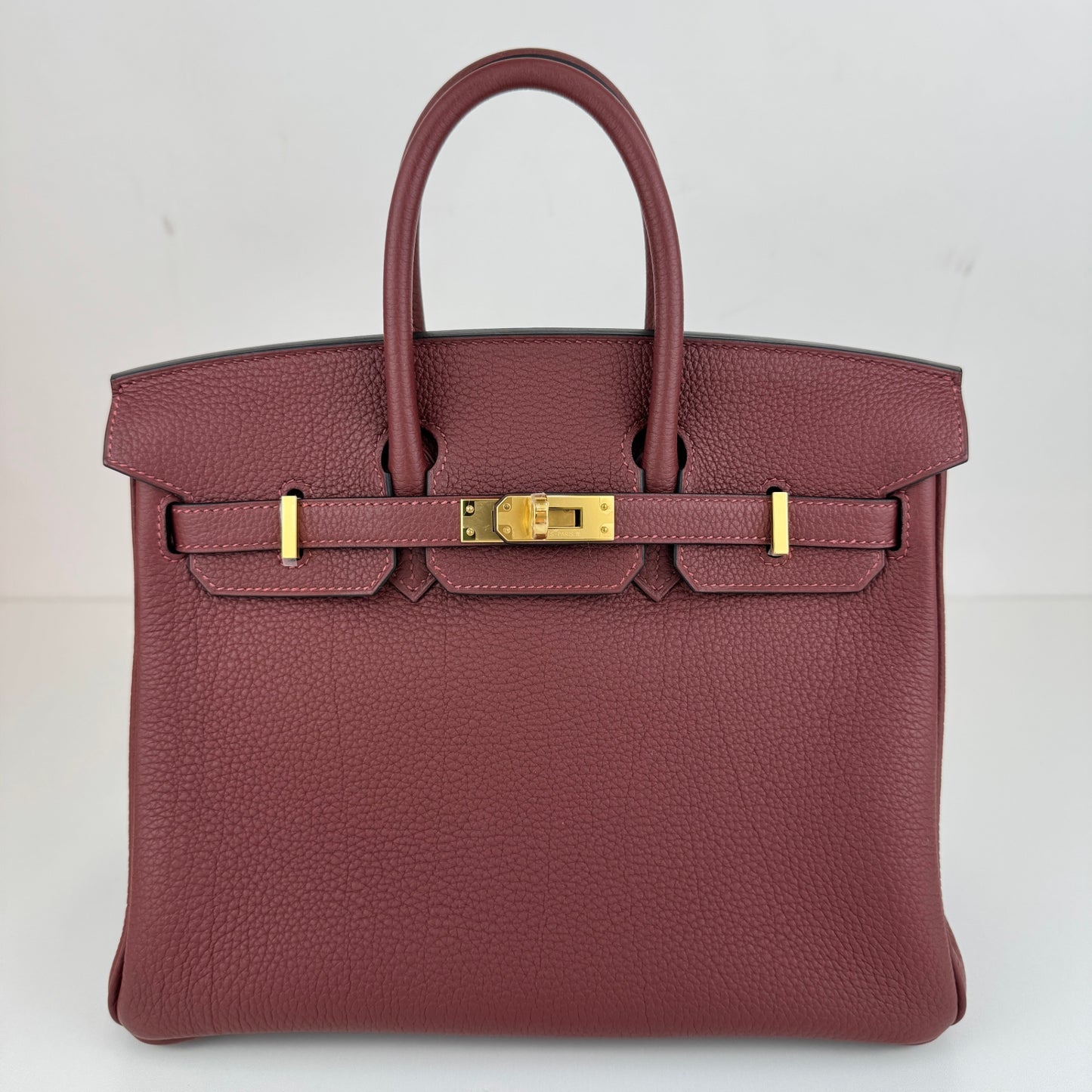 Birkin25 バーキン25 Rouge H ルージュアッシュ Togo トゴ GHW ゴールド金具 Stamp-K K刻印