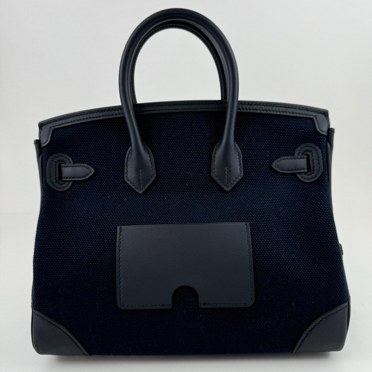 Birkin30 バーキン30 Stamp-B B刻印 Blue marine ブルーマリーン PHW シルバー金具 Toile goeland/Swift トワルゴエラン/スイフト