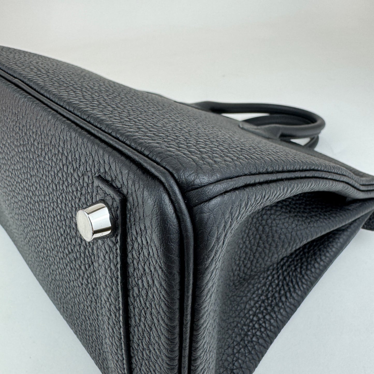 Birkin25 バーキン25 Stamp-K K刻印 Togo トゴ Black ブラック PHW シルバー金具