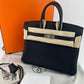 Birkin25 バーキン25 Black ブラック Togo トゴ PHW シルバー金具 W刻印 Togo トゴ