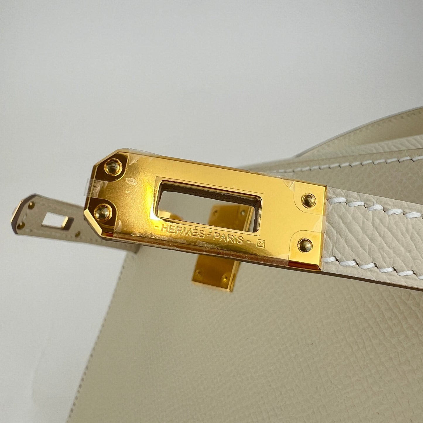 Mini kelly ミニケリー Craie クレ Epsom エプソン GHW ゴールド金具 Stamp-K K刻印