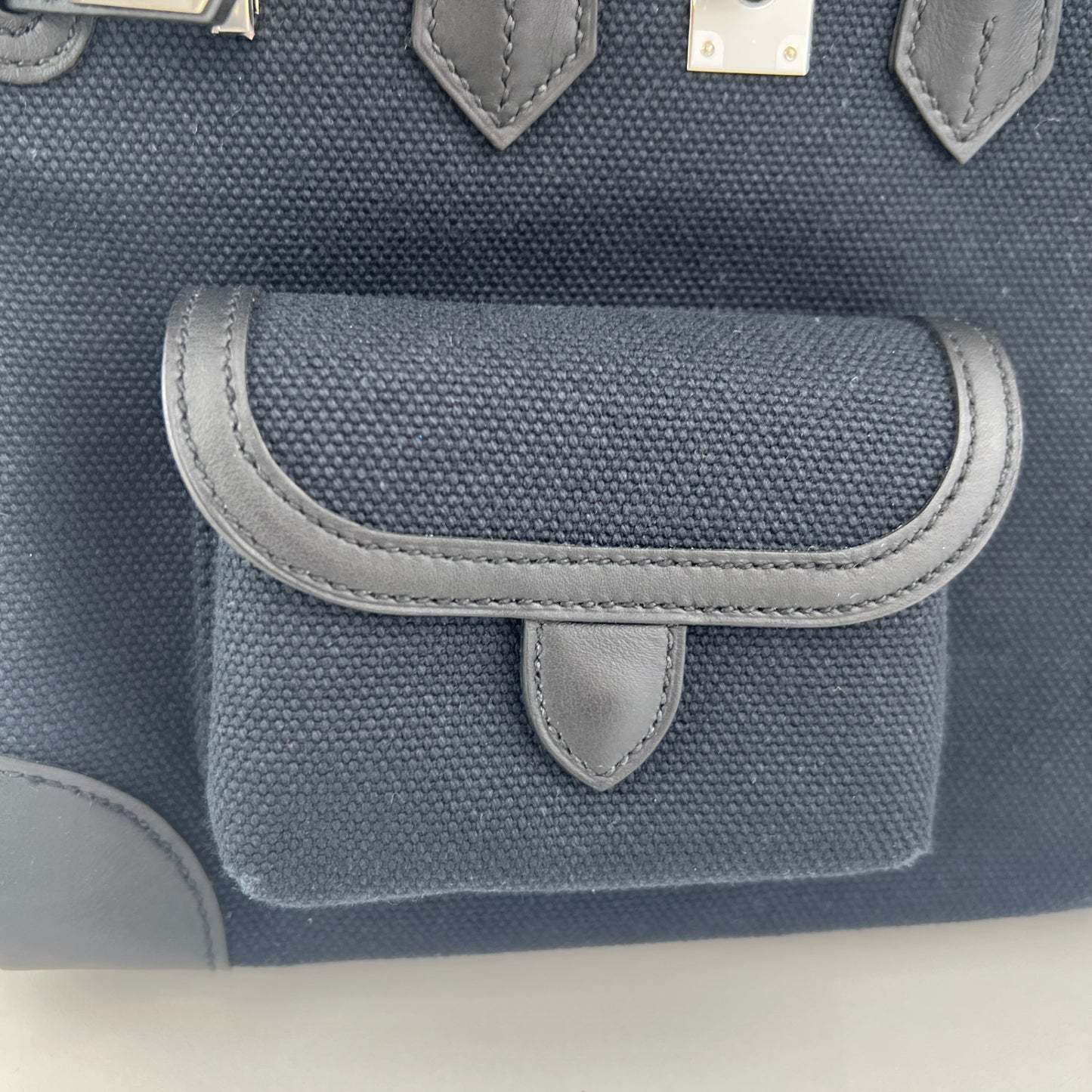 Birkin25 cargo バーキン25カーゴ Black ブラック  PHW シルバー金具 Toile goelan/Swift トワルゴエラン/スイフト Stamp-K K刻印