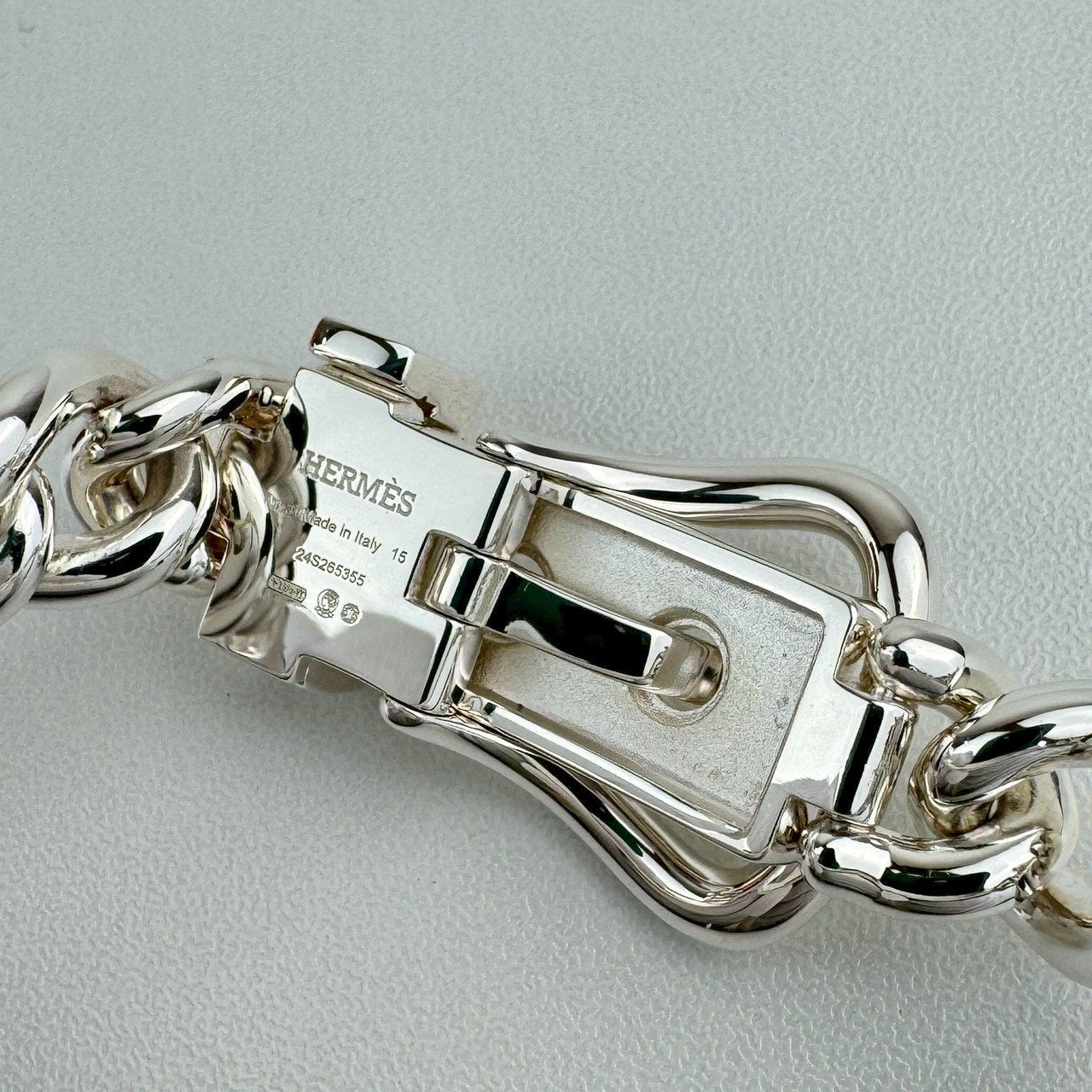 Inflexible bracelet GM  ブークレ セリエ　インフレキシブルブレスレットGM シルバー　silver