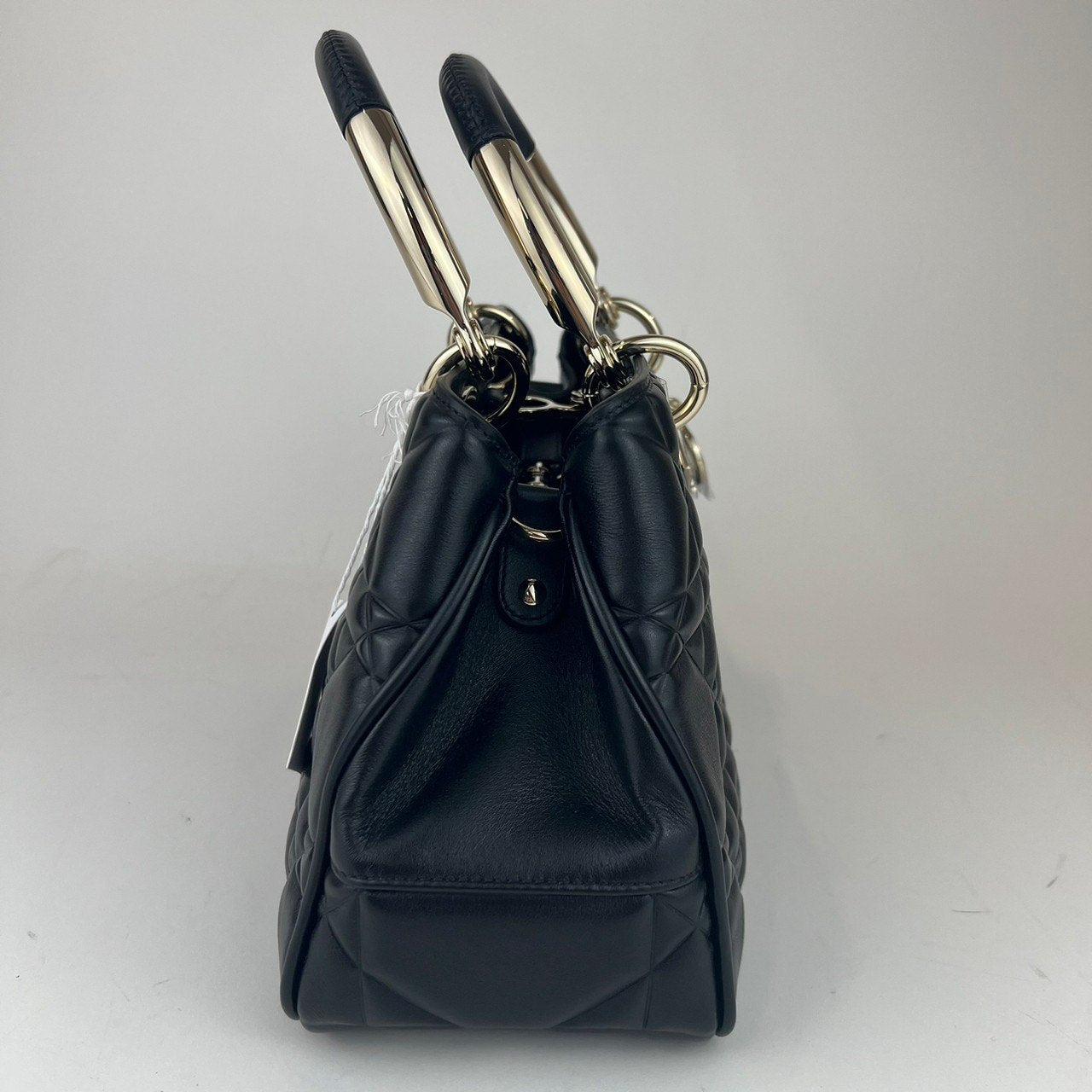 Dior Lady 95.22 ディオール レディ 95.22 Black ブラック ゴールド金具 カーフスキン