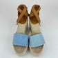 Tipoli espadrille ティポリ エスパドリーユ ウェッジソール Blue clair/Natural ブルークレール/ナチュラル Denim/Calf デニム/カーフ 36(23cm) レディースサンダル