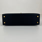 Mini kelly ミニケリー Black ブラック GHW ゴールド金具 Stamp-W W刻