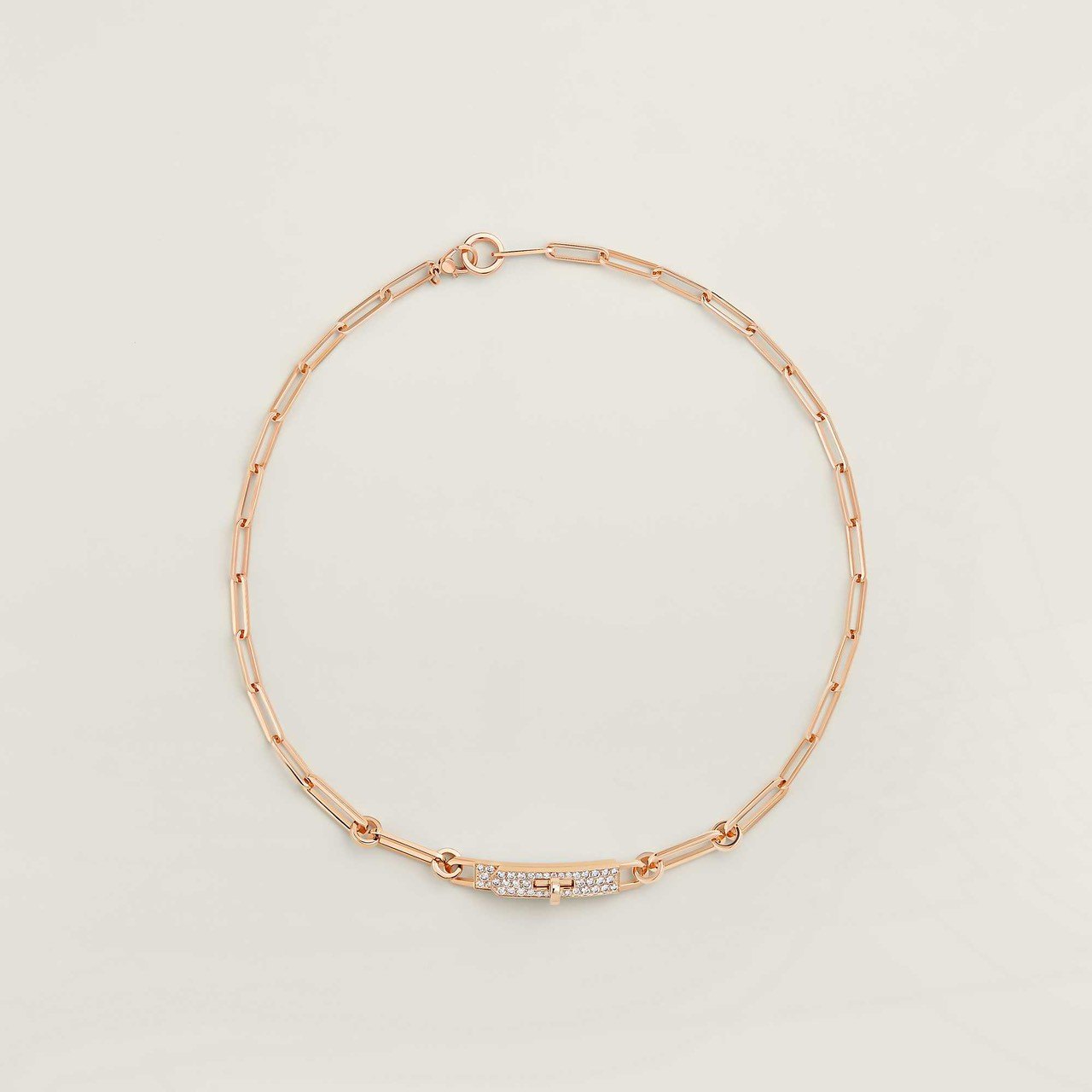 Kelly Chaine bracelet PM Double-Choker ケリー チェーンブレスレットPM　ダブルチョーカー Rose Gold ローズゴールド  Diamonds ダイヤモンド
