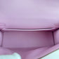 Mini kelly ミニケリー Stamp-B B刻印 Epsom エプソン Mauve sylvestre モーヴシルベストル PHW シルバー金具