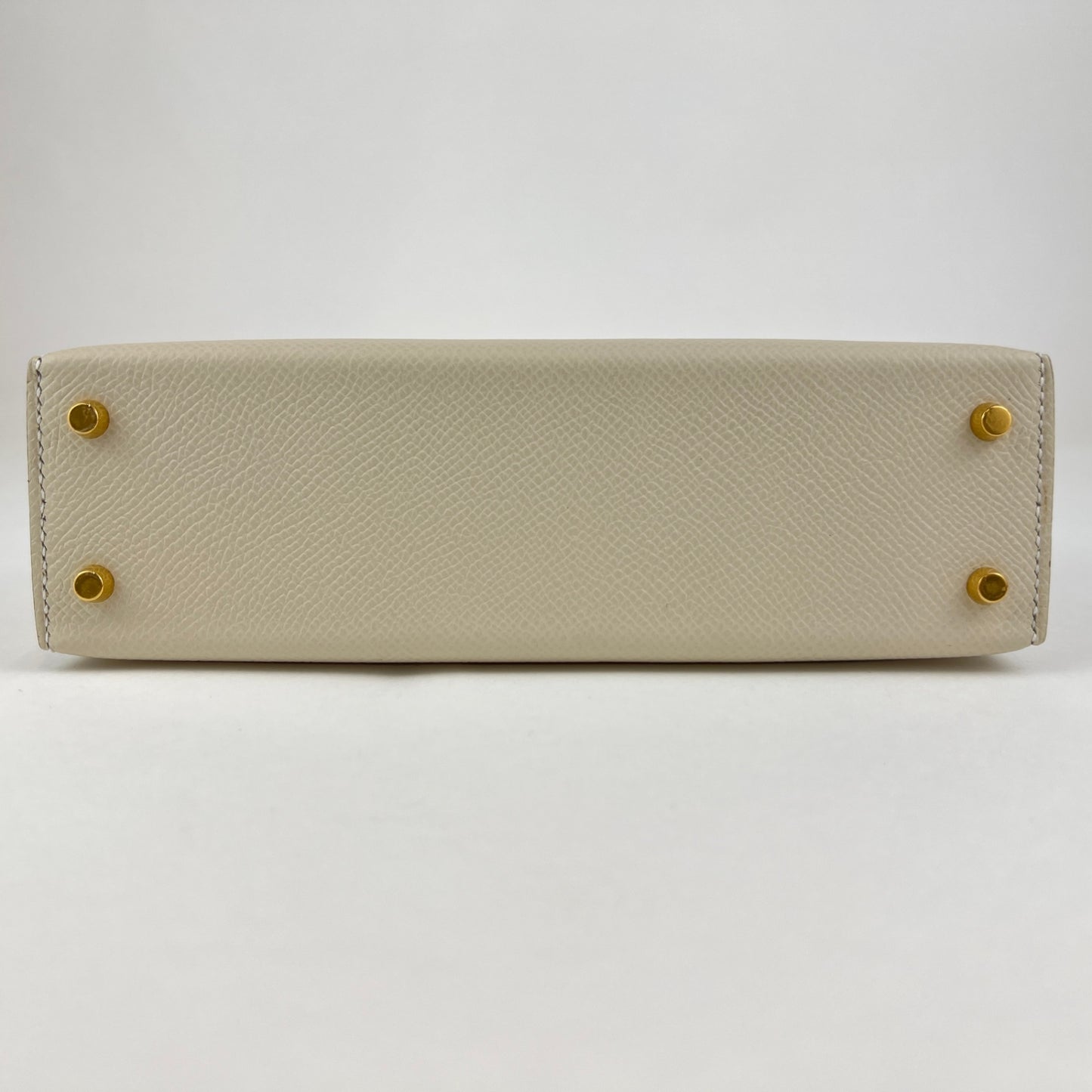 Mini kelly ミニケリー Craie クレ Epsom エプソン GHW ゴールド金具 Stamp-K K刻印