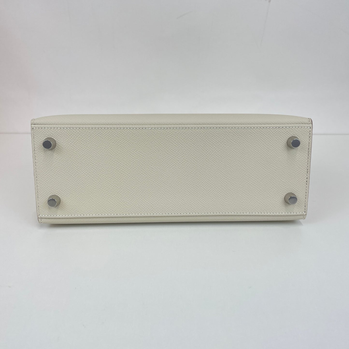 Kelly25 ケリー25 Craie クレ Epsom エプソン PHW シルバー金具 Stamp-W W刻印