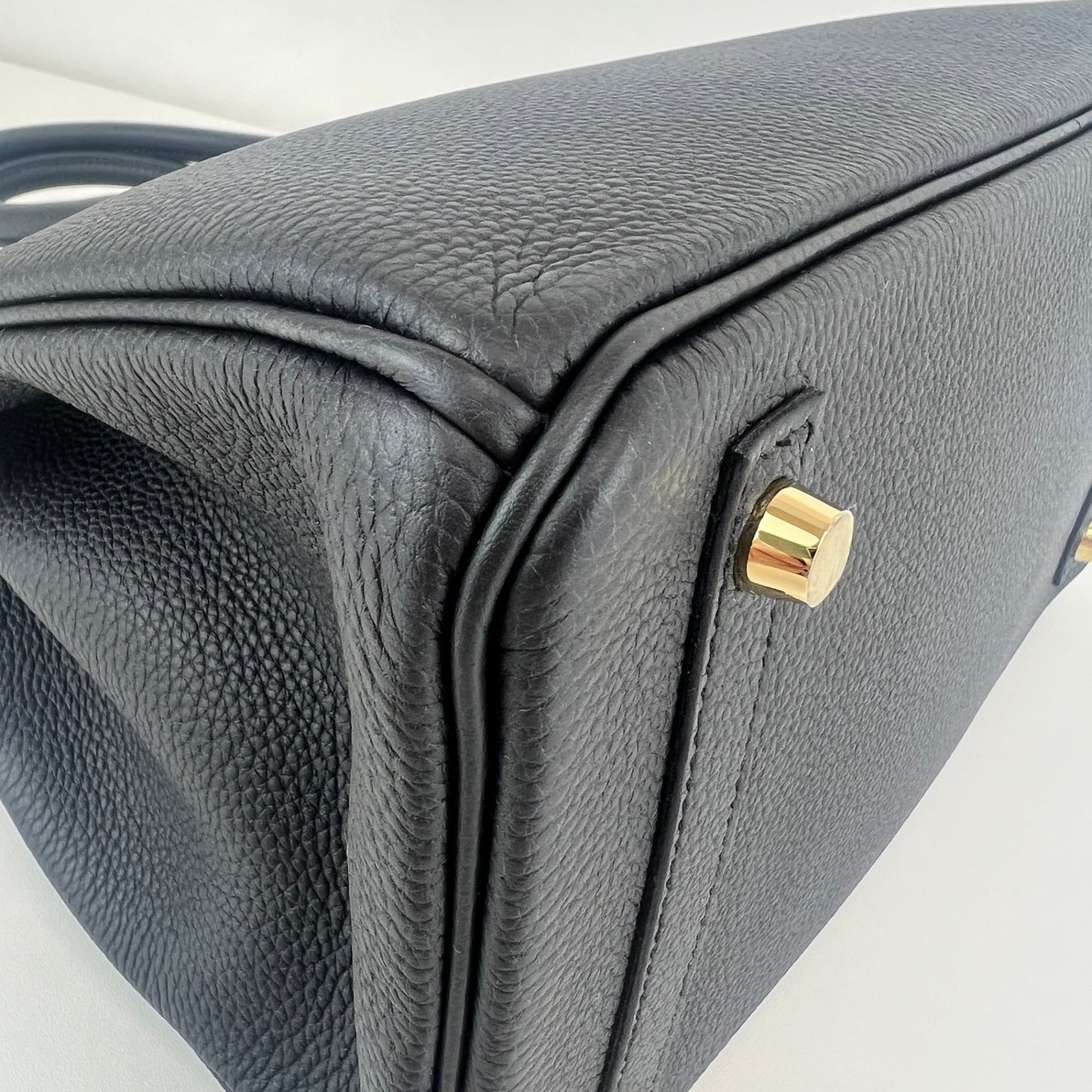 Birkin25 バーキン30 Black ブラック Togo トゴ PMBHW シャンパンゴールド金具 Stamp-K K刻印