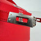 Mini kelly ミニケリー Stamp-K K刻印 Madame マダム Rouge de coeur ルージュデクール PHW シルバー金具 2WAYバッグ ショルダーバッグ ハンドバッグ