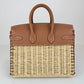 Birkin25 picnic バーキン25ピクニック Gold ゴールド  PHW シルバー金具 Swift/Rattan Stamp-B B刻印