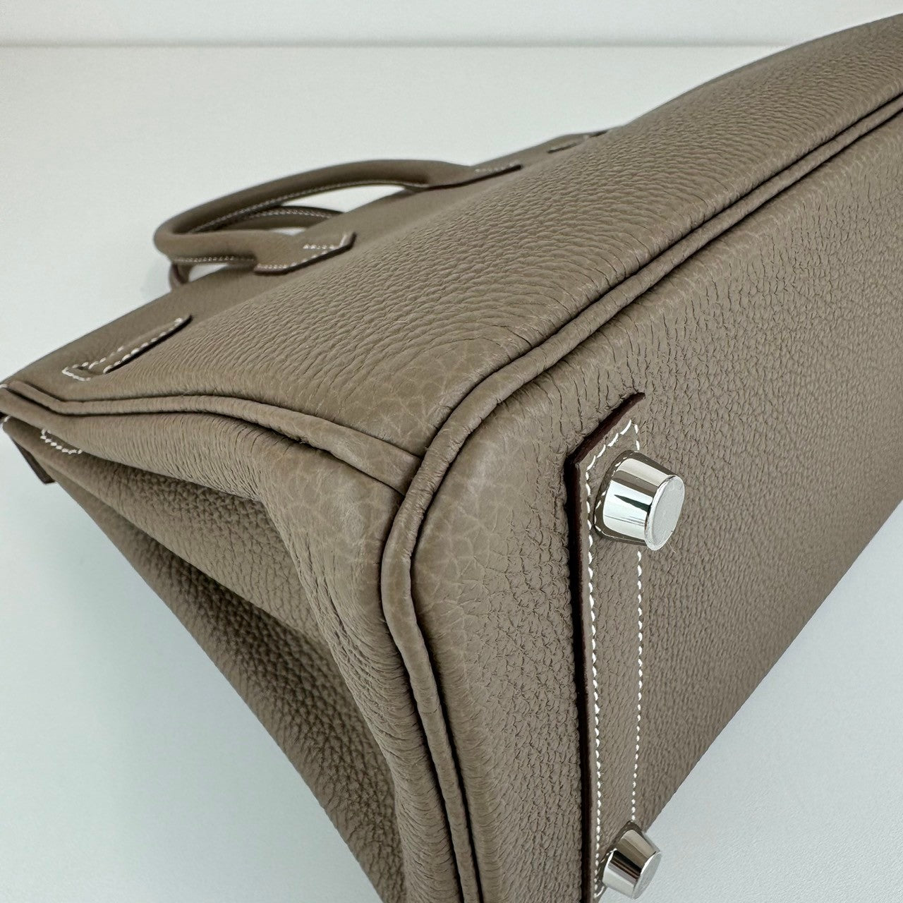 Birkin25 バーキン25 Etoupe エトープ  PHW シルバー金具 Togo トゴ Stamp-K K刻印