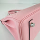 Birkin25 バーキン25 Rose sakura ローズサクラ PHW SV金具 Stamp-D D刻印