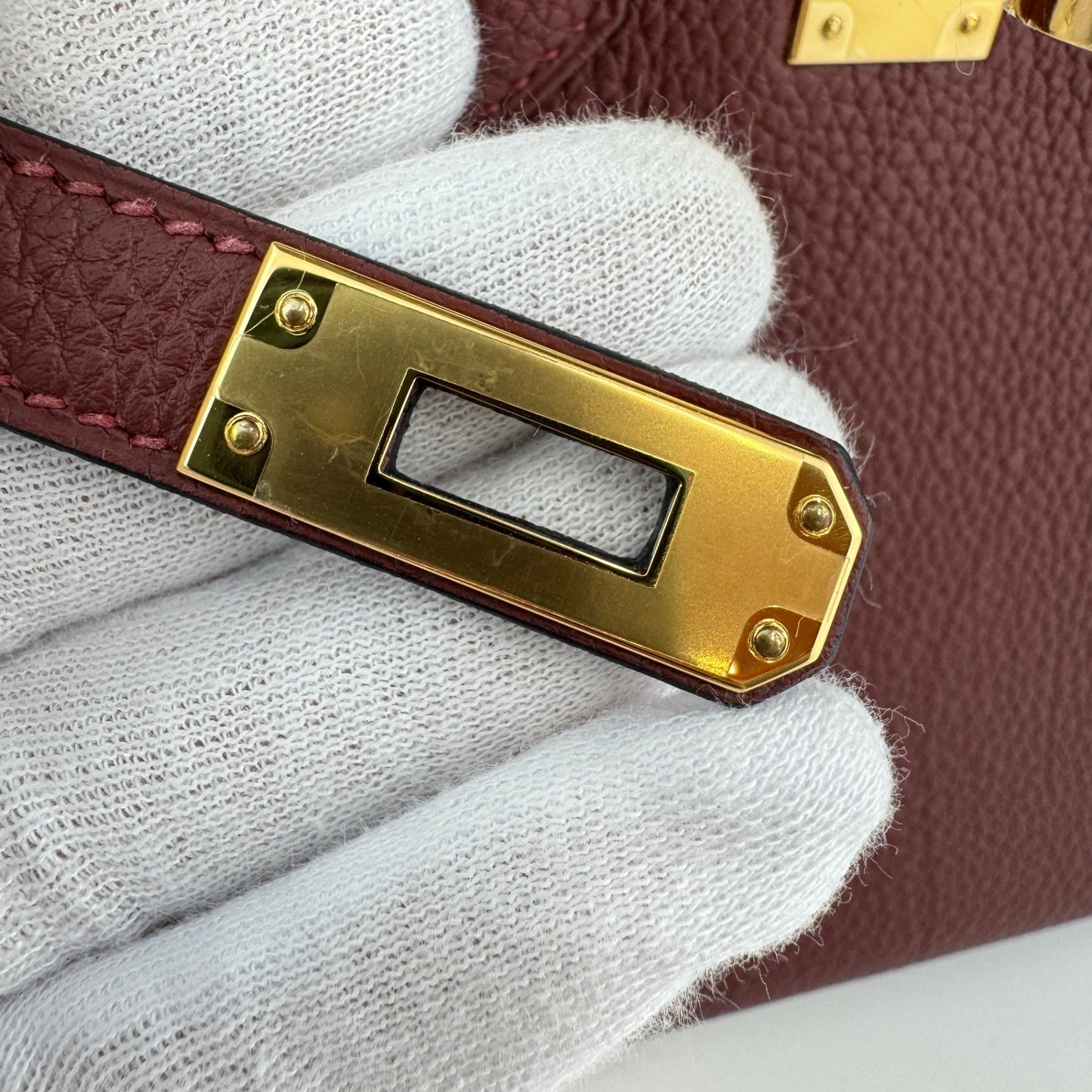 Birkin25 バーキン25 Rouge H ルージュアッシュ Togo トゴ GHW ゴールド金具 Stamp-K K刻印