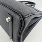 Birkin25 バーキン25 Black ブラック Togo トゴ PHW シルバー金具 Stamp-K K刻印