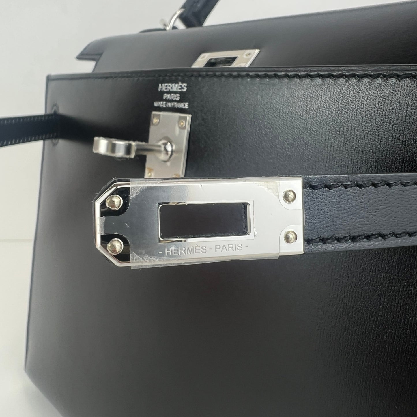 新品未使用 HERMES Birkin25 バーキン25 Black ブラック Boxcalf ボックスカーフ PHW シルバー金具 Stamp-K K刻印