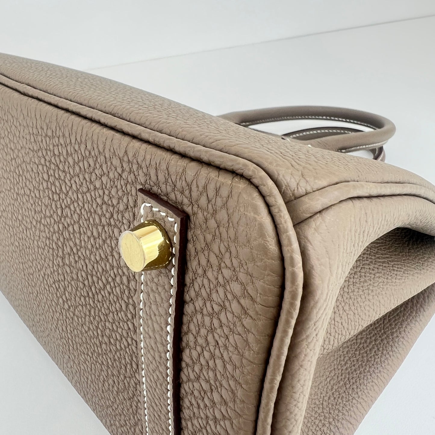 Birkin25 バーキン25 Etoupe エトープ GHW Mat ゴールド金具マット Stamp-K K刻