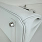 Birkin25 バーキン25 Stamp-W W刻印 Swift スイフト New white ニューホワイト PHW シルバー金具