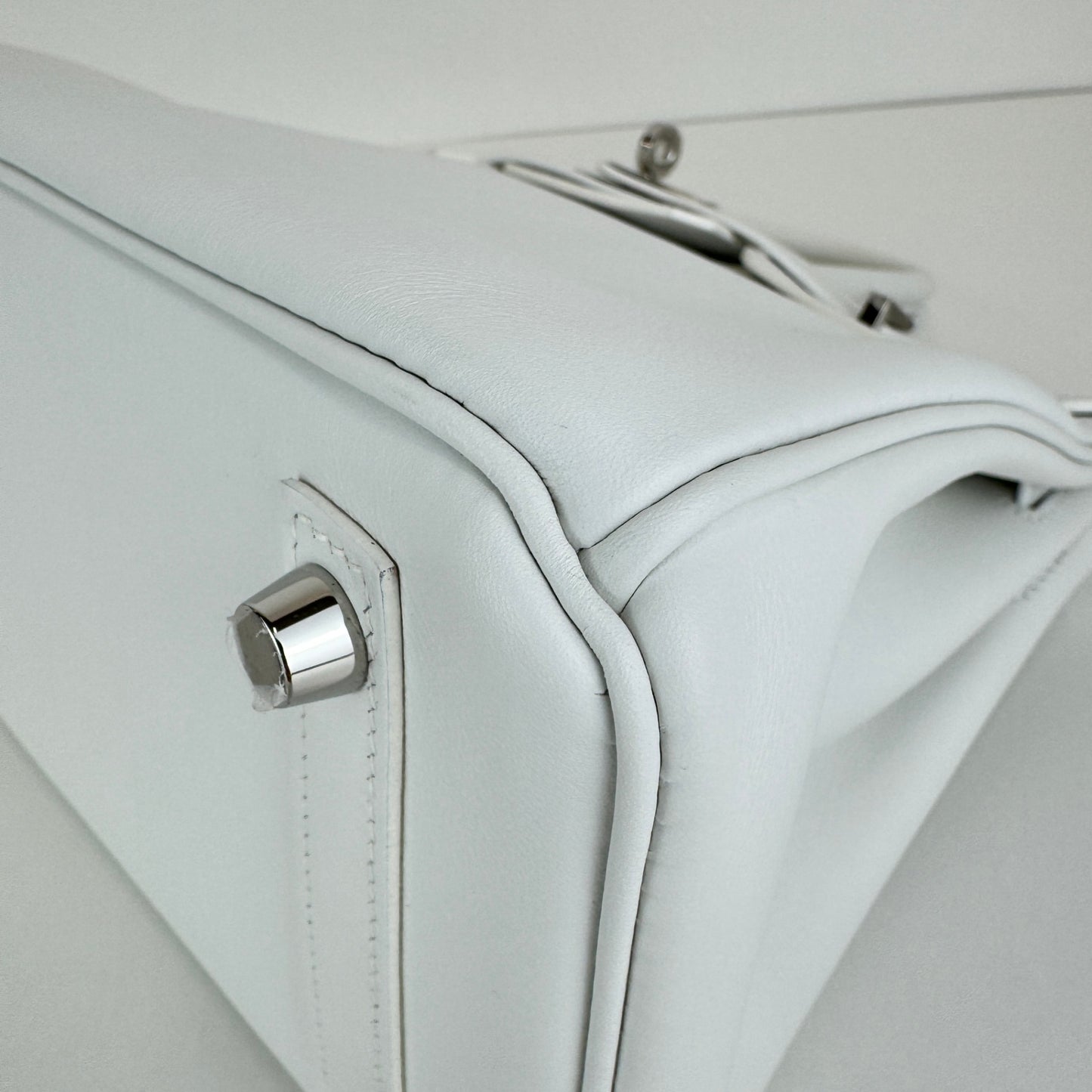 Birkin25 バーキン25 Stamp-W W刻印 Swift スイフト New white ニューホワイト PHW シルバー金具