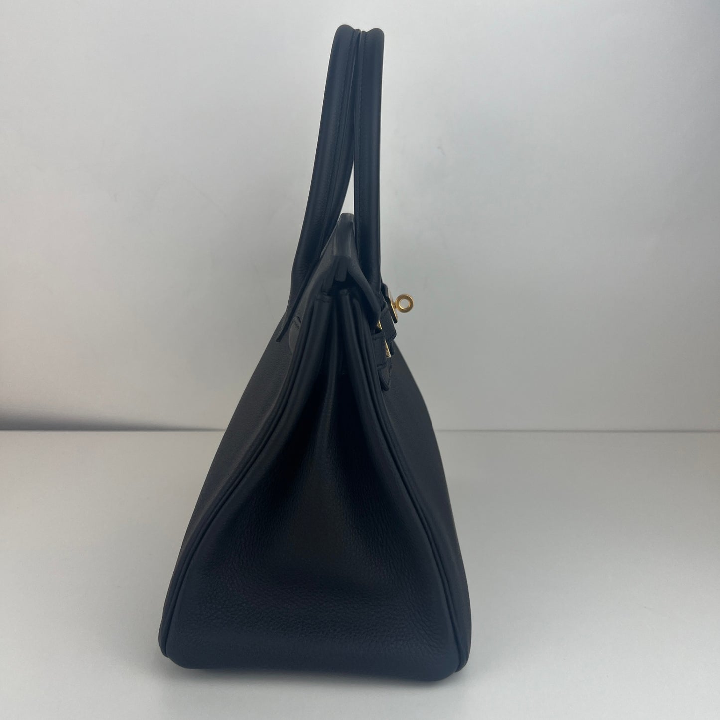 Birkin30 バーキン30 Black ブラック GHW ゴールド金具 Stamp-W W刻