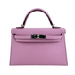 Mini kelly ミニケリー　Mauve Sylvestre　PHW シルバー金具 モーヴシルベストル　Stamp-Z Z刻