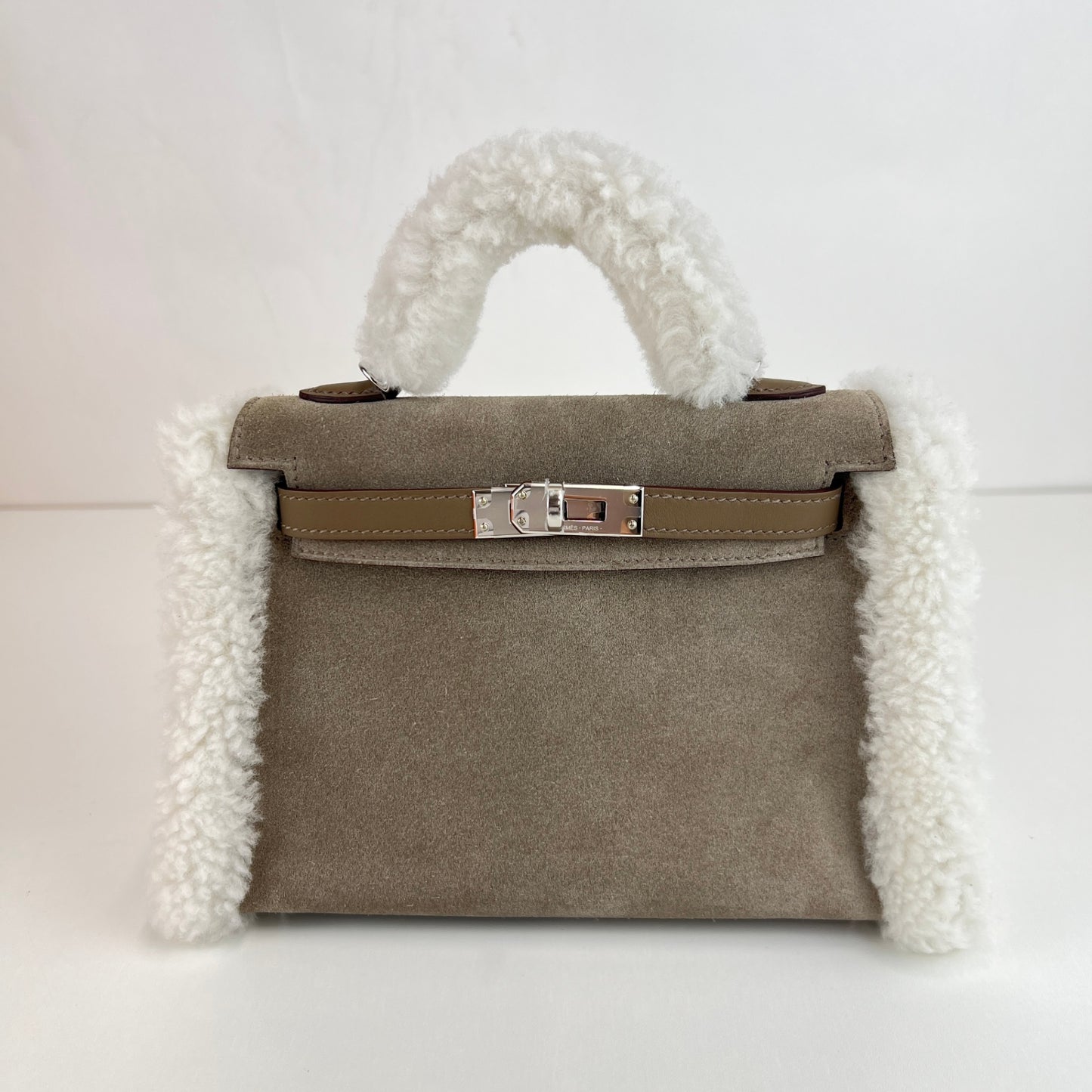 Mini kelly teddy ミニケリー テディ Grizzly/Merinos/Sheepskin/Swift グリズリー/メリノス/シープスキン/スイフト PHW シルバー金具 Stamp-K K刻印