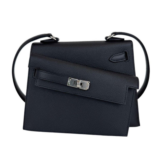 Kelly20 disrder ケリー20 無秩序 Black ブラック Epsom エプソン PHW シルバー金具 Stamp-W W刻印