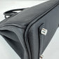 Birkin25 バーキン25 Black ブラック PHW シルバー金具 Stamp-K K刻