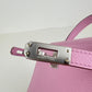Mini kelly ミニケリー Mauve Sylvestre　モーヴシルベストル  PHW シルバー金具 Epsom エプソン Stamp-K K刻印