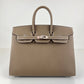 Birkin25 sellier バーキン25セリエ Etoupe エトープ SV金具 Stamp-W W刻印 Epsom エプソン