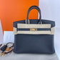 Birkin25 バーキン25 Black ブラック GHW ゴールド金具 W刻 Togo トゴ