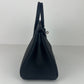 Birkin25 バーキン25 Black ブラック PHW シルバー金具 Stamp-W W刻印 Togo トゴ ハンドバッグ
