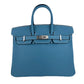 Birkin25 バーキン25 Blue jean ブルージーン　PHW シルバー金具　Stamp-K K刻